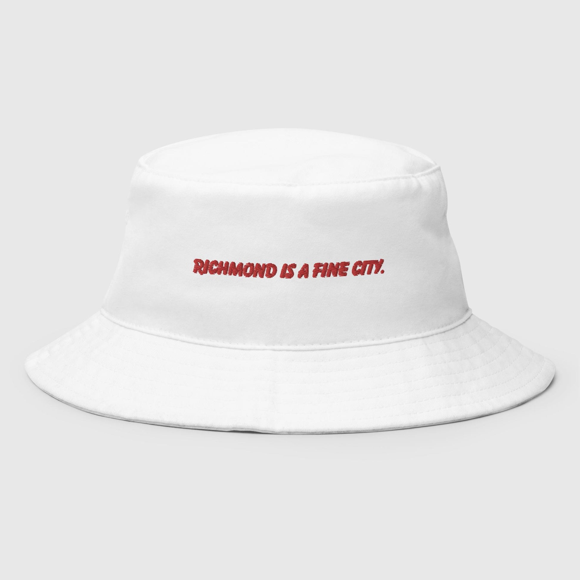 Signature Slogan Bucket Hat