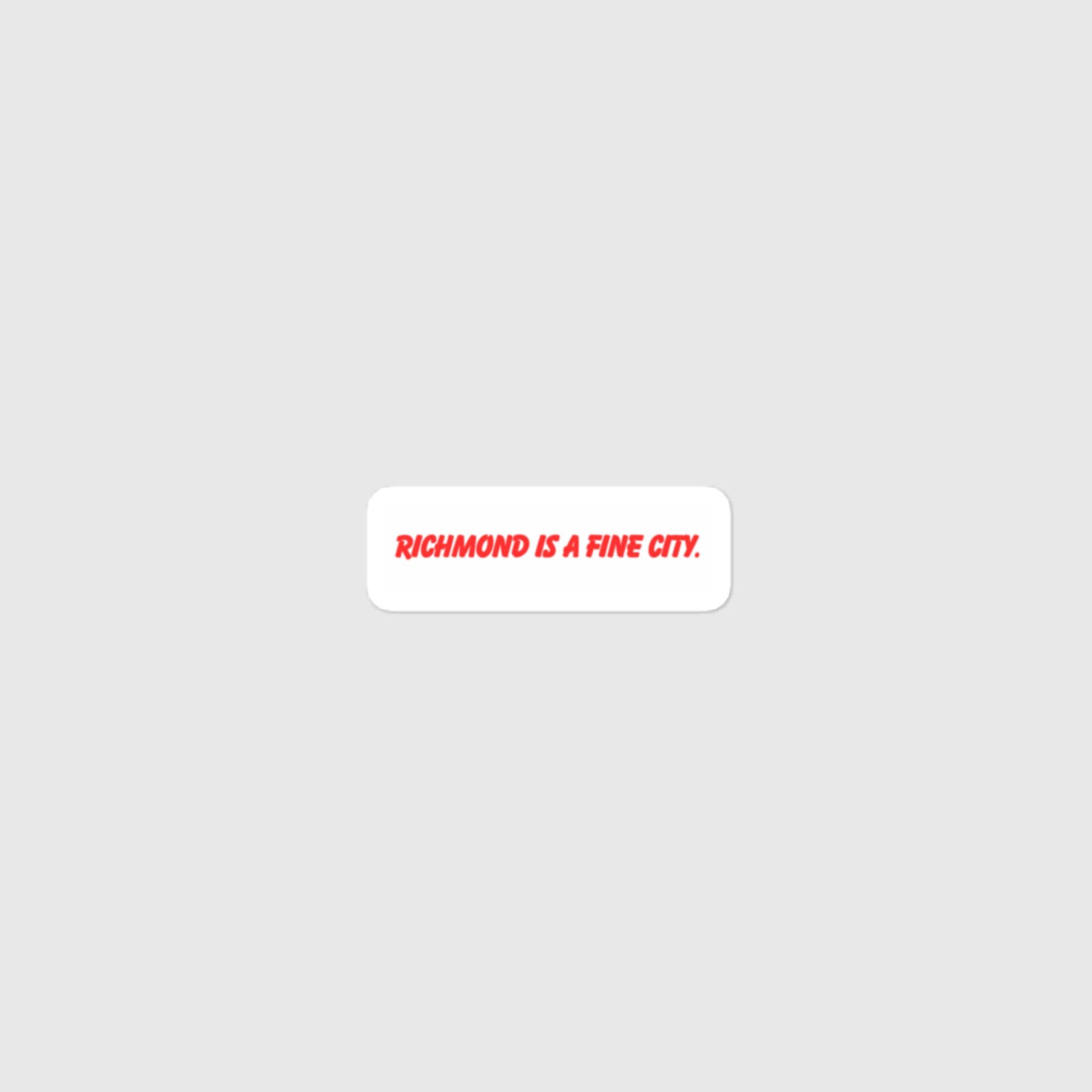 Signature Slogan Sticker