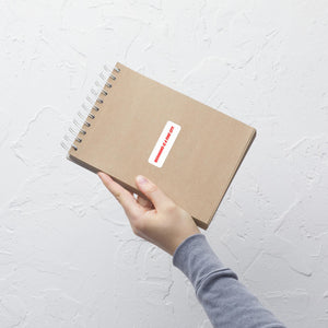 Signature Slogan Sticker