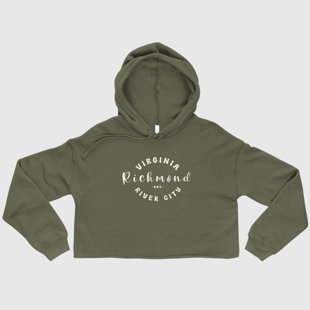 Bestie Cropped Hoodie - Already Richmond - #variant_color#