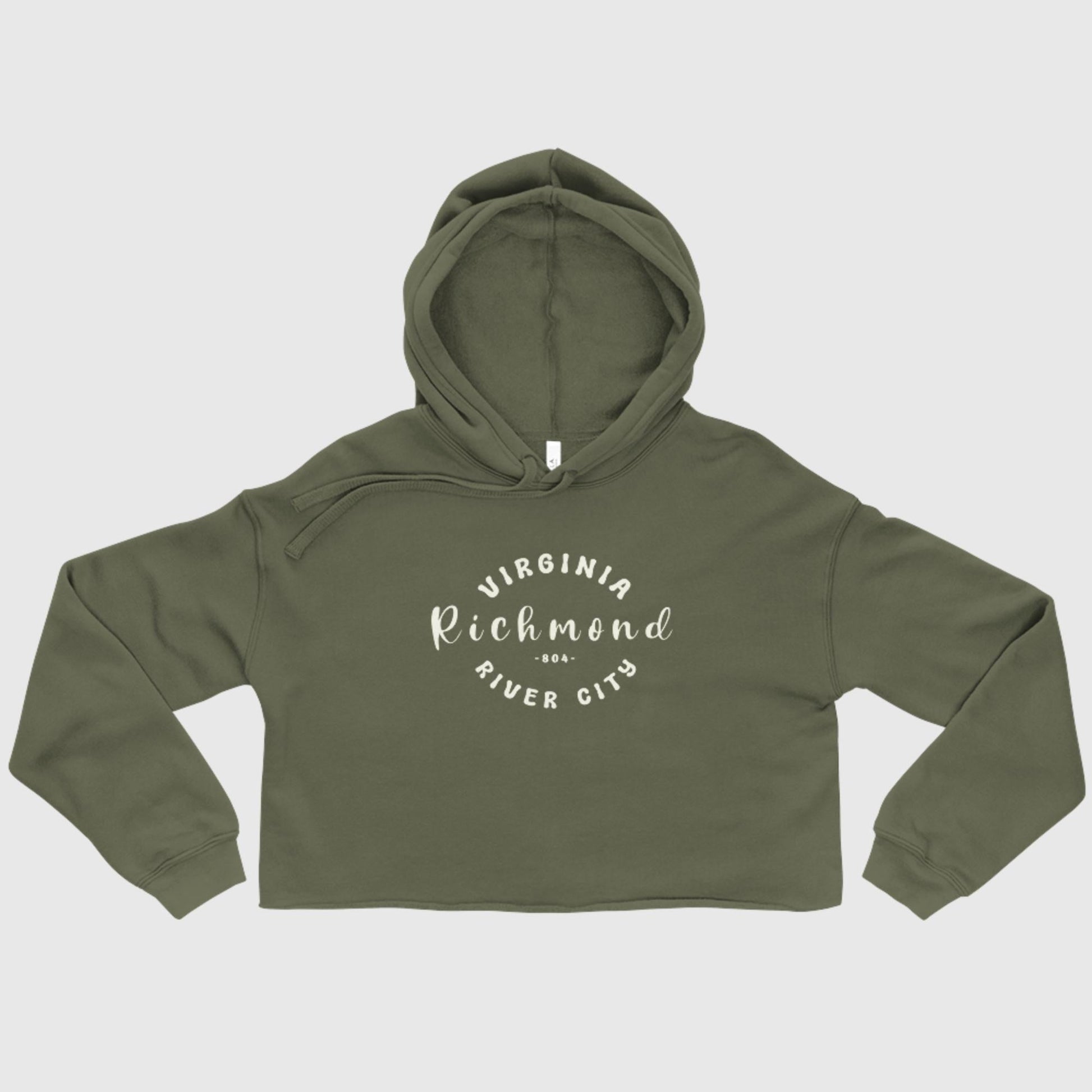 Bestie Cropped Hoodie - Already Richmond - #variant_color#